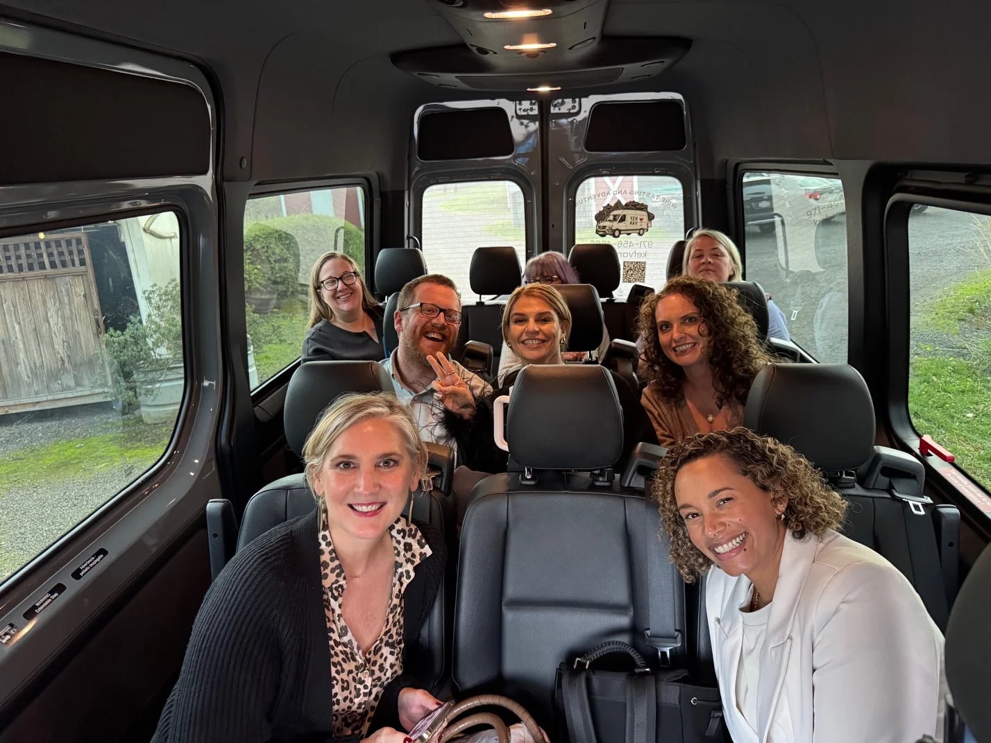 KEF Van wine tour in Oregon wine country