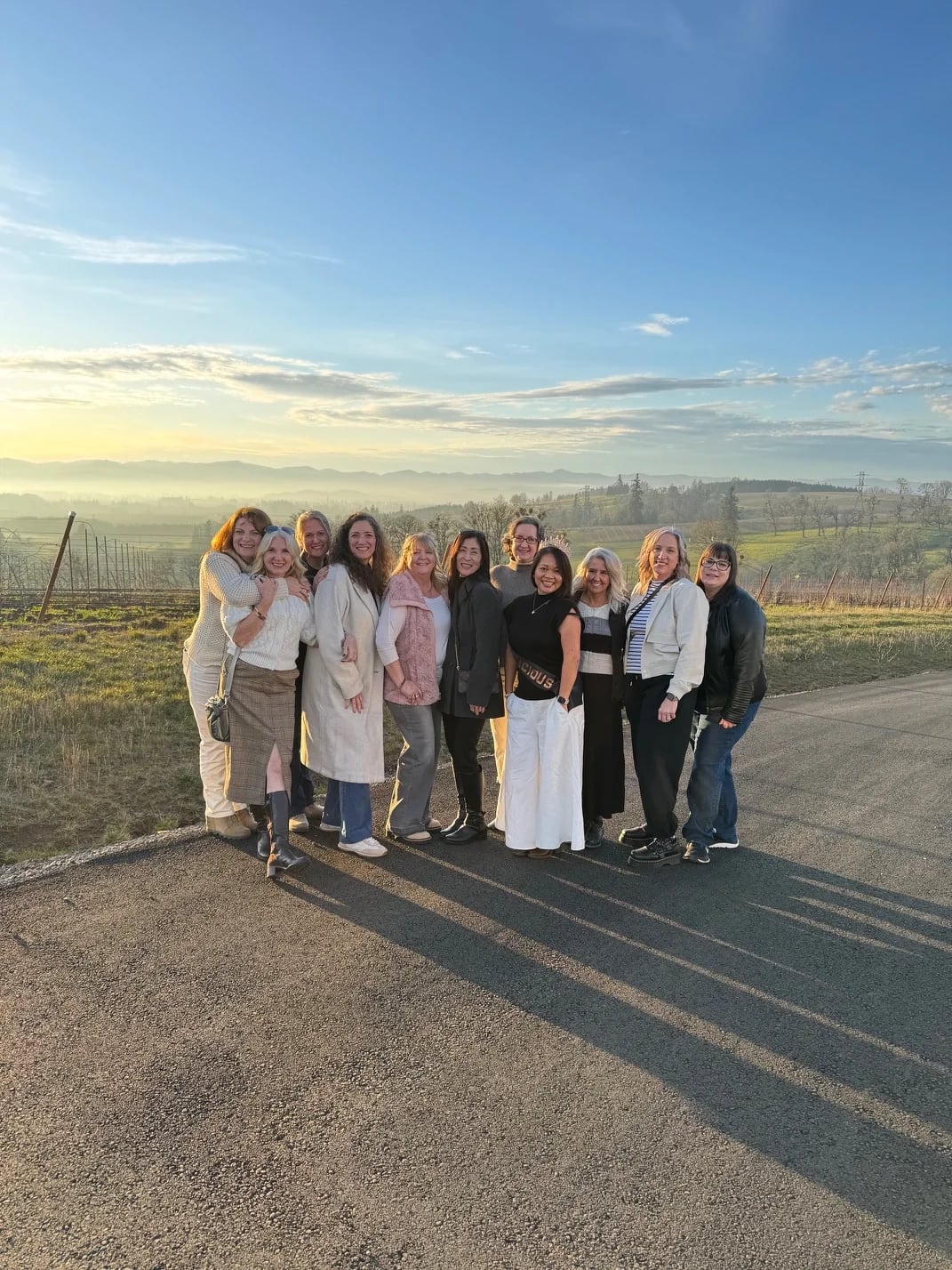 Wine tasting experience with KEF Van group