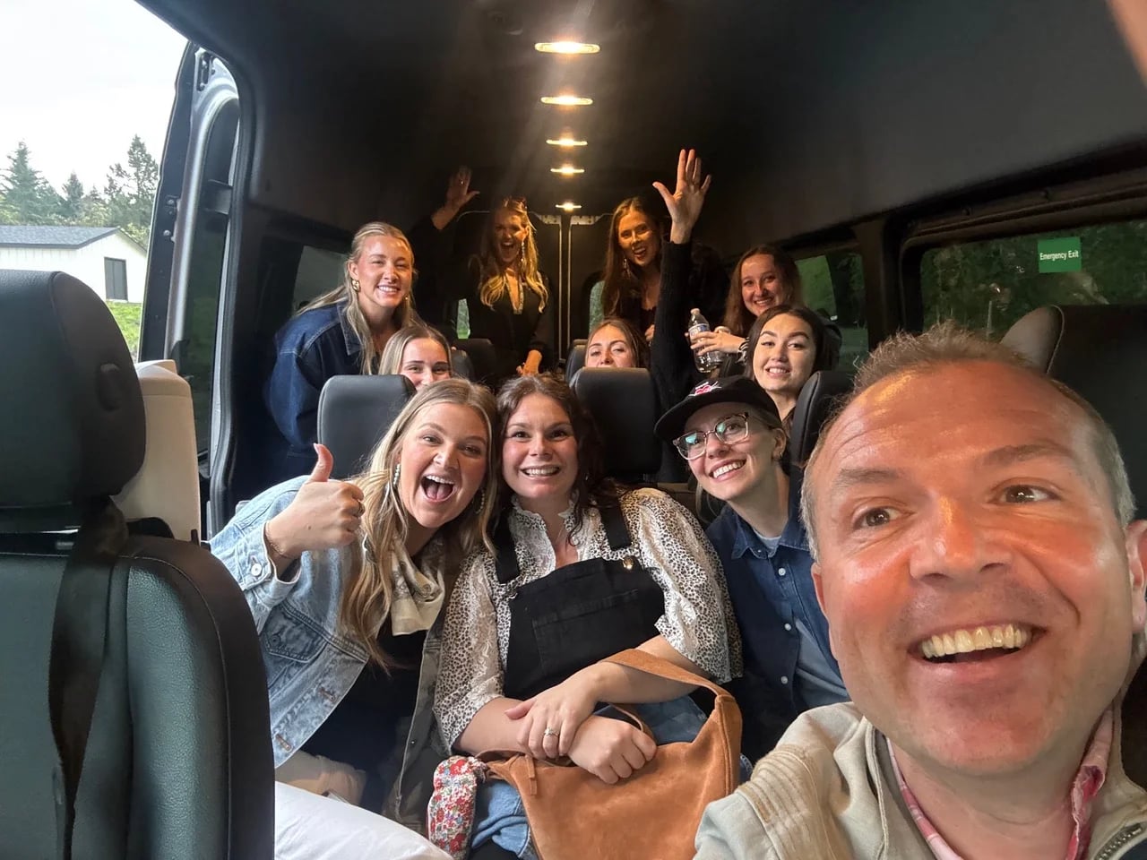 Oregon wine country scenery on a KEF Van tour