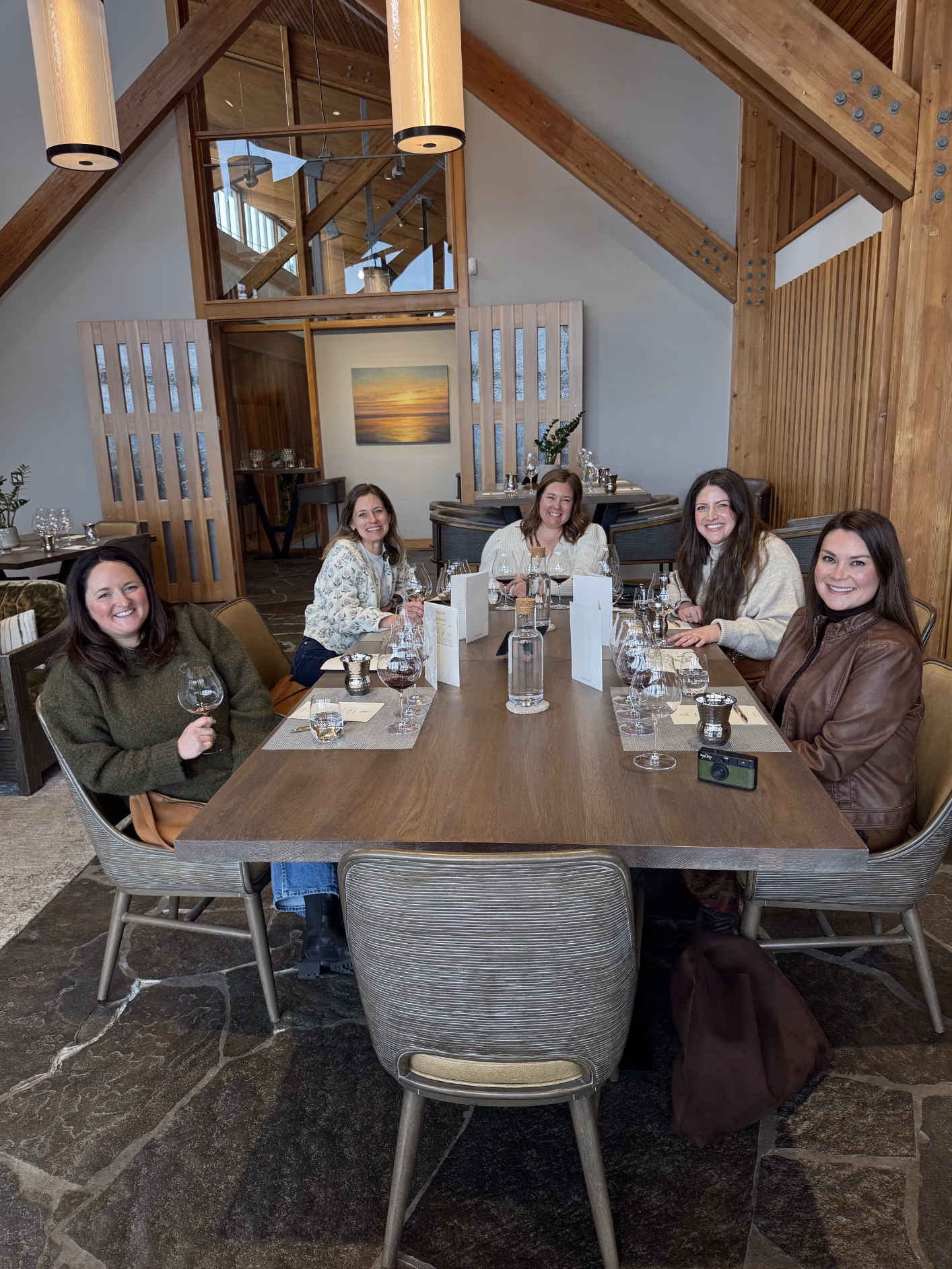 Wine tasting group KEF Van
