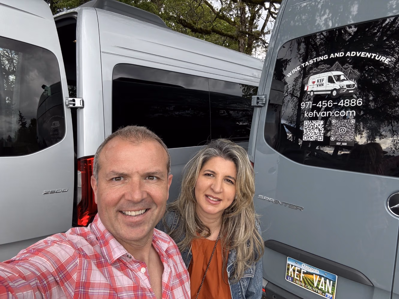 KEF Van wine country journey