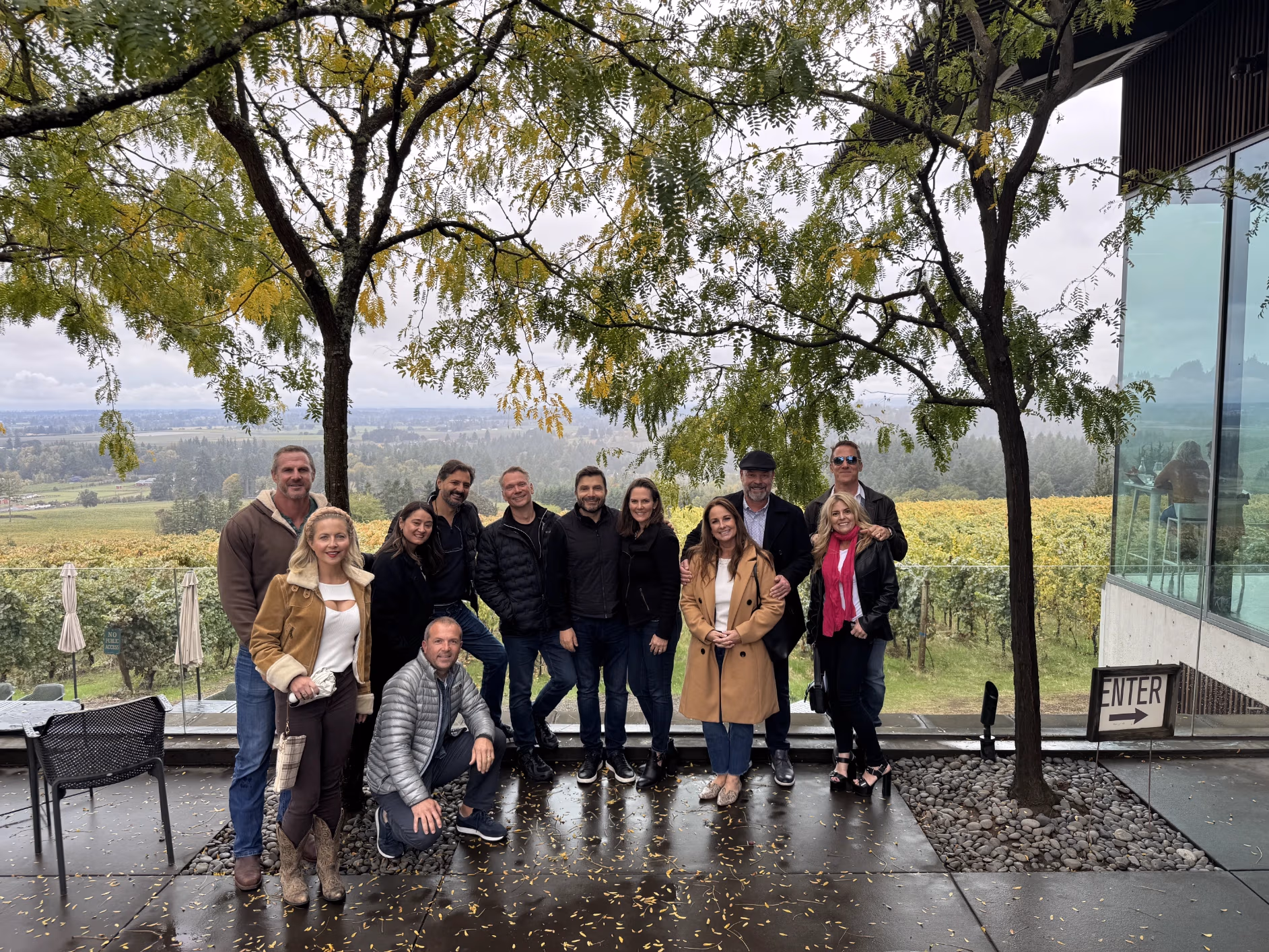 Oregon winery group experience