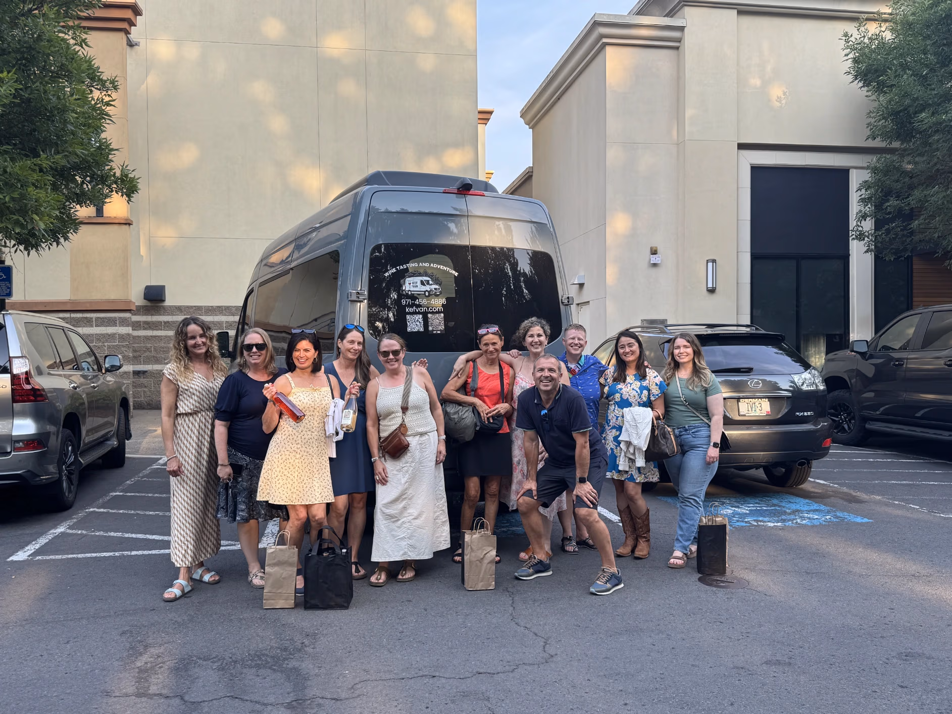Oregon vineyard KEF Van experience