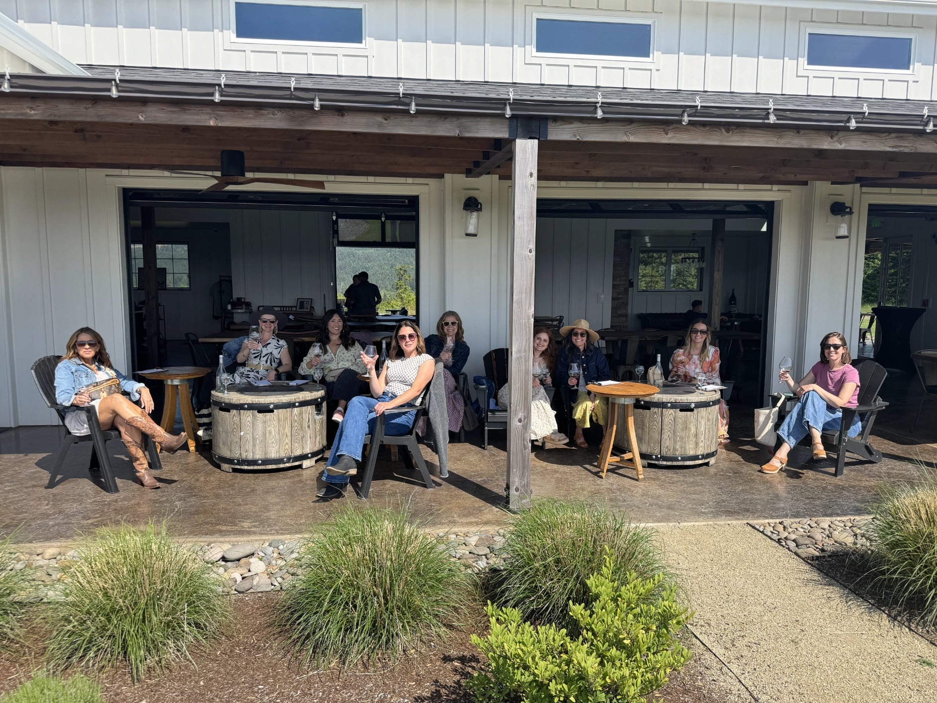KEF Van Oregon wine country journey